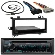 Kenwood KDC-BT34 Bluetooth CD Receiver, Wiring Harness, Dash Kit, AM/FM Antenna (for: Jeep)