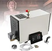 Steam Bath Generator, 9KW 380V Home Wet Steam Rooms Household Steaming Sauna Room Steam Bath Sauna Machine for 11m³ Room 6KW