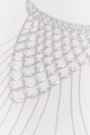 Silver Festival Body Chains - Size ONE, Women's Ring