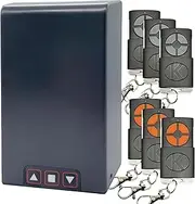 Koomando TM5886 Garage Door Automation Kit - Universal Roller Door Control - 6 Rolling Code Remote Controls 433MHz with Sliding Protection - CE/RoHS - IP55 Waterproof