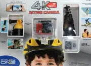 Explore One 4K Wi-Fi Action Camera with 32 GB Micro SD Memory Card and Tripod