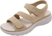 [CAFETU] Women's arch support sandals corrective comfort walking sandals lightweight sports outdoor hiking shoes