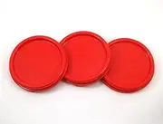 [Tupperware] Set of 3 Red Modular Mates Round Replacement Seals #1607