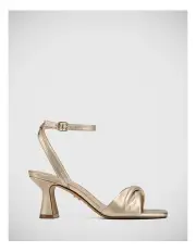 [Wittner] Martha Metallic Leather Sandal in Champagne