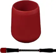 Fishing Pole Butt End Cap | Fish Rod Butt Cap Silicone Cushion,Anti-slip Shock Absorber Accessories Lightweight Fishing Tackle Gear for Enthusiasts Professionals
