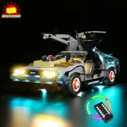 Brick Shine - GC Light Kit for Lego Back to the Future Time Machine 10300 (NEW)