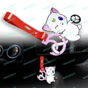 Car Accessory JDM Sailor Artemis TSURIKAWA Ring Red PVC Subway Handle Strap X1