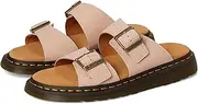 [Dr. Martens] Unisex-Adult Josef Slide Sandal, Powder Pink, 7 Women/6 Men