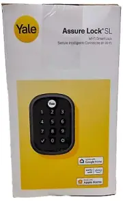 Yale Assure Lock Keypad with Bluetooth Smart Lock - Black Suede YRD256-WF1-BSP