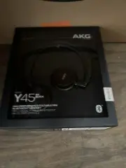 Headphones AKG By Harman Y45BT Black Wireless Bluetooth New In Box