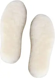 Healeved 1 Pair Warm Fuzzy Insoles for Women Winter Boot Insoles Comfortable Skin Friendly for Cold Weather for Various Shoe