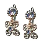 Mariana Earrings Classy Lt Sapphire, Chrysolite, & Lt Rose Austrian Crystals ...