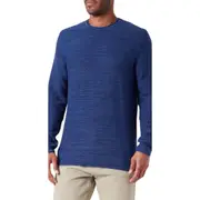 Replay Mens Knitwear Pullover Cotton/Cashmere Lightweight Blue