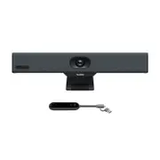 YealinkA10-015 Compact Collaboration Bar for Huddle Rooms with VCR11 remote and WPP30 for Wireless Sharing