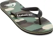 [Quiksilver] AQYL101360 Men's Flip Flops, Full Handle Foot Bed Flip Flops