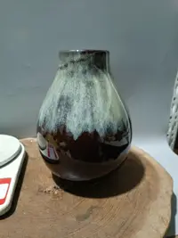 在飛比找樂天市場購物網優惠-日本回流瓷器窯變釉花瓶，器型漂亮，全品無毛病，日本藝術花瓶花