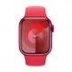 Apple Watch S9 GPS版 45mm(S/M)紅色鋁金屬錶殼配紅色運動錶帶(MRXJ3TA/A)