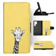 FLIP CASE FOR SAMSUNG GALAXY|MINIMALIST GIRAFFE 3