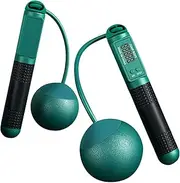 Weighted Skipping Rope - Weighted Digital Jumping Rope - Digital Jump Rope with Counter, Adjustable Training Sports Equipment for Improving Fitness In Small Spaces