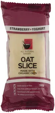 Oat Slice Strawberry Yoghurt 100g x 14