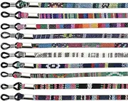 [AMZDEAL-AU] 10 Pieces Glasses Strap, Eyewear Retainer Sunglass Straps, Eyeglass Holder Cord Lanyard Unisex Safety Glasses String, Eyewear Chain Cord Necklace Lanyard, Sunglass Lanyards for Women (Colorful)