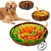 Washable Felt Pet Sniffing Pad Foldable Dog Slow Feeding Mat Toy Dog Training Sn