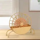 Metal Coil Holder Windmill Shape Fireproof Decorative Incense Coil Rack Ornament
