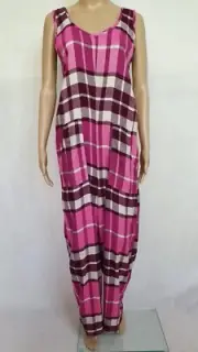 PETER ALEXANDER PJS Women Pink Flannelette Overalls One Piece Size XS/S/M NWT PJ
