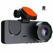 1080P 2in IPS Dual Lens Car DVR Dash Cam Video Recorder Front Inside Rear Camera (for: MG)