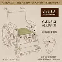 在飛比找誠品線上優惠-IKEHIKO日本池彥 健康生活藺草坐墊【c.u.s.a．4