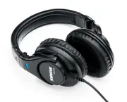 Shure SRH440A Professional Studio Headphones - Dual Sided with Straight Cable