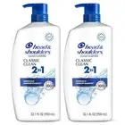 Head & Shoulders NA Classic Clean 2-in-1 Dandruff Shampoo and Conditioner