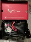 Dr Martens HELLO KITTY 1460 Boots, Size 8 US Womens, Black, HK F