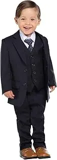 [YYI] Boys' 3 Pieces Wedding Suit Prom Pageboy Tuxedo Two Buttons Jacket Waistcoat Trousers