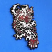 Yakuza Like a Dragon Ichiban Kasuga's Dragon Fish Tattoo Enamel Pin Figure