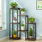 Plant Stand Black Multi-Tier Garden Modern AU Stock Fast Post