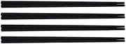 Avanti Alloy Chopsticks 4 Pairs Set Black