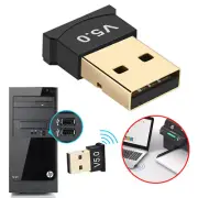 V5.0 Receiver USB Bluetooth Adapter For Windows Laptop PC Wireless Mini Dongle