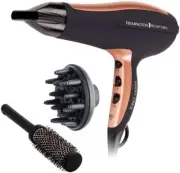 Remington Pro-Air Turbo Hair Dryer, D5220AU, 2400W (AU Plug), Ceramic & Ionic Te