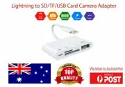 4IN1 USB SD Card Camera Reader Connector Adapter For iPad iPhone