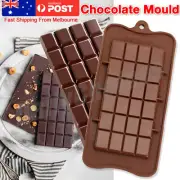 Silicone Cake Bake Cook Mold Chocolate Mould Bar Break Apart Choc Block Ice Tray
