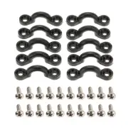 Tie Down Pad Eye with Screws Kayak Side Mount Paddle- Handles 1 Set