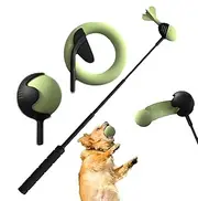Dog Ball Launcher Thrower - Dog Ball Thrower, Interactive Pet Toy Launcher for Fetch | Tennis Ball Throw Stick for Puppies, Outdoor Play Tool, Dog Training KIS, Long Range Ball Launcher for Park