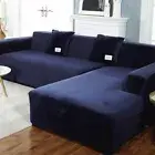 Plush Fabirc Elastic Sofa Covers for Living Room Stretch Slipcover Couch Cover