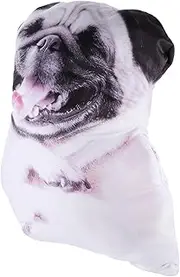 ORFOFE Dog Shaped Throw Pillow Stuffed Animal Cushion for Cute Dog Design Lightweight for Sofa Bed as