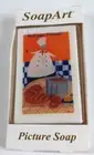 Laurie Korsgaden Decorative Picture Soap Bar Art Kitchen Chef Welcome USA