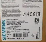 ONE SIEMENS 3RW4447-6BC44 SIRIUS soft starter NEW