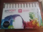 ARTPOP 24 COLORS INFINITI MARKERS BOLD & BLENDABLE ALCOHOL-BASED INC DUAL-SIDED
