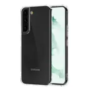 ZUSLAB Galaxy S22+ Case 5G 2022 S22 Plus Tough TPU Shock Absorption Rubber Bumper Protective Case Transparent Back Cover for Samsung - Clear