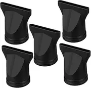 BAZEITFLOW 5pcs Hair Dryer Diffuser Nozzle Heat-resistant Attachments for Precision Styling Compatible Blow Dryers Nozzle